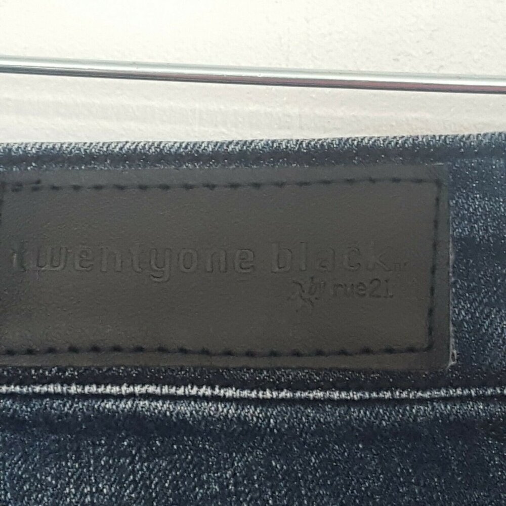 Twentyone Black Women's Jeans cotton blend Super Skinny Dark Wash Size 0 - Picture 7 of 12